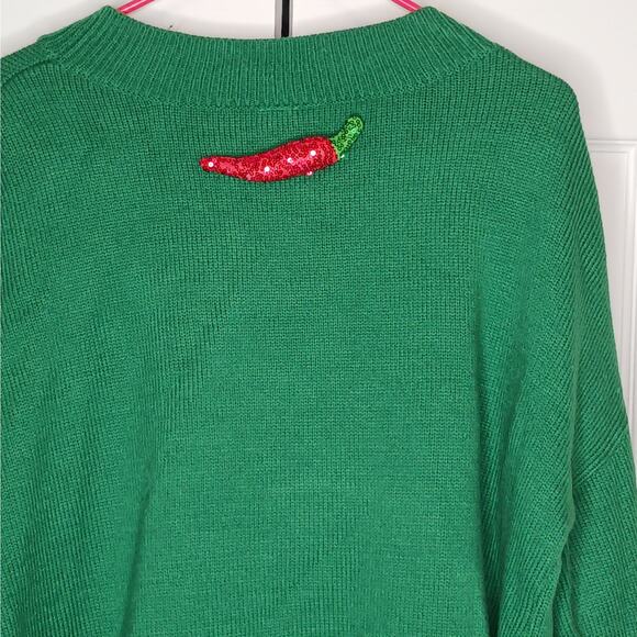 Holiday Time Feliz Navidad Ugly Christmas Sweater NWOT Sz XL - Picture 7 of 12